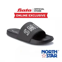 (Online Exclusive) Bata บาจา ยี่ห้อ North Star รองเท้าแตะ รองเท้าลำลอง รองเท้าแตะแฟชั่น สำหรับผู้ชาย รุ่น Basile สีดำ 8606009