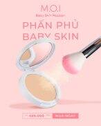 Phấn phủ MOI Baby Skin Powder MOI Cosmetics giúp che phủ mềm mượt