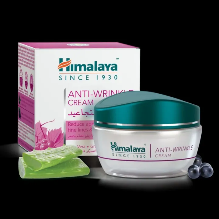 Himalaya AntiWrinkle Cream 50g Fight wrinkles, naturally Lazada