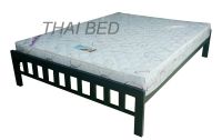 THAI BED 5ฟุต ฐานเตียงรับที่นอนขนาด5ฟุตเตียงเหล็กไร้ขาคั้มกลาง Queen size Steel Bed เตียงเหล็กหนา เตียงเหล็กไม่มีเสียงดัง เตียงเหล็กสำหรับคอนโด