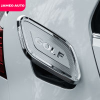 Jameo Auto ABS Chrome Car Fuel Tank Cap Cover Protection Sticker for Volkswagen VW Golf 7 MK7 7.5 MK7.5 2012 - 2019 Stickers