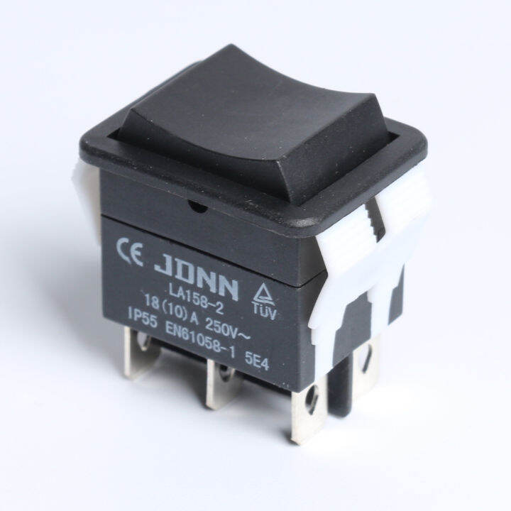 CHOETECH JDNN Waterproof Micro Electric Control Switch Assembly Double Reset Switch LA1582 10A