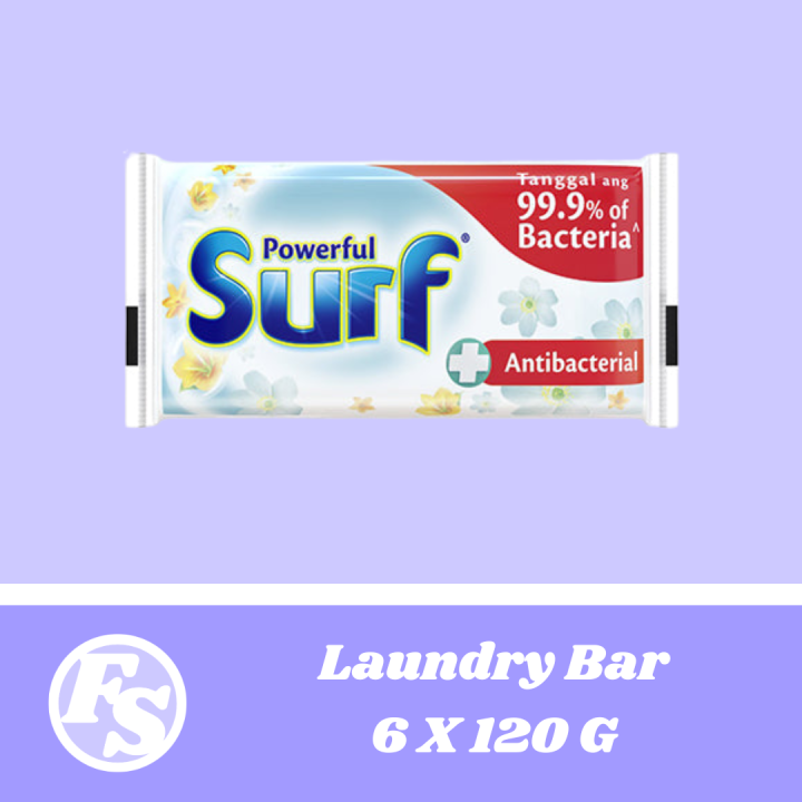 Surf Antibacterial Bar Detergent 120g (Set of 6) | Lazada PH