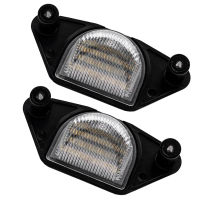 2Pcs Car LED Number License Plate Light Lamp Fit for Chevrolet Corvette C4 C5 C6 GMC C1500 C2500 C3500 Pontiac Aztek Fiero White