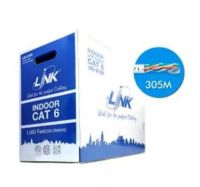 LINK สายแลน CAT6 UTP รุ่น US-9106 ยาว 305 เมตร