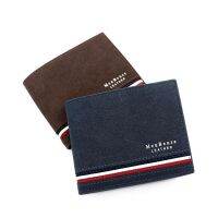 1pcs Classic Atmospheric Silkscreen Thread Stitching Clutch Short Wallet Wallets