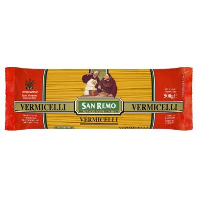 San Remo Vermicelli No.2 500g ซานรีโม่เวอร์มิเชลลี่ เบอร์ 2 ขนาด 500 กรัม (0137)