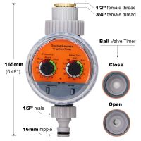 Garden Ball Valve Watering Timer Automatic Sprinkle Controller Home Outdoor Greenhouse Waterproof Drip Irrigation System Tools