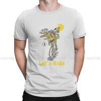 Funny Trex Cycling Bicycling Classic Hipster Tshirts Cycling Sport Mounn Bike Male Style Pure Cotton Tops T Shirt Round Neck S-4XL-5XL-6XL