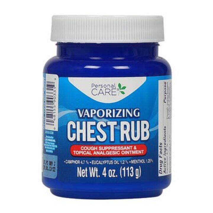 Personal Care Vaporizing Chest Rub 113g Lazada PH