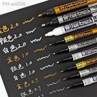 hot！【DT】 Permanent Metallic Pens Gold Paint for Paper Glass Fabric Tire Marking Stationery