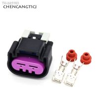 ✔ 1 Set 2 Pin GM Delphi Auto Electrical Waterproof Fan Connector Car 6.3 MM Female Sensor Socket Plug 15454358