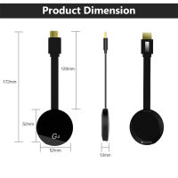 WiFi Display Dongle 1080P Receiver Wireless HDMI Dongle Adapter แชร์วิดีโอ HD สำหรับ IOS Windows Mac