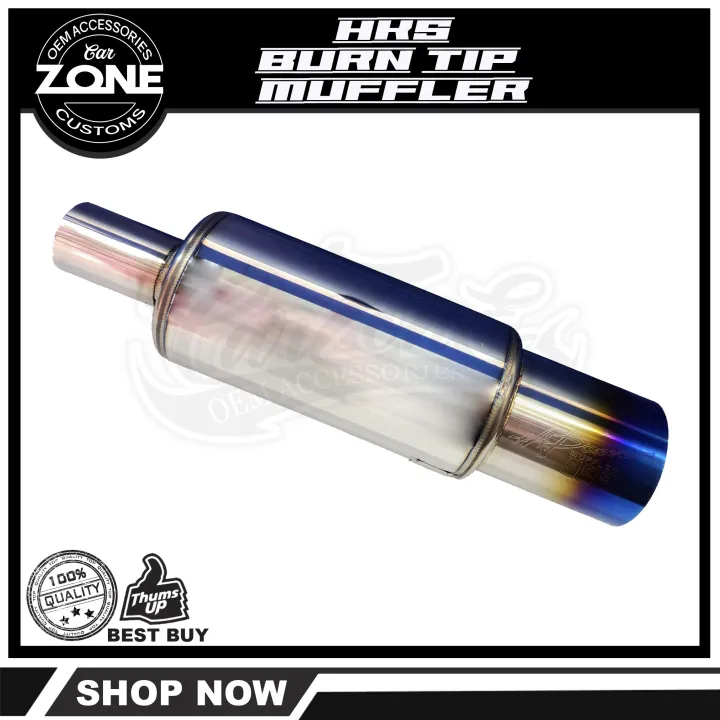 Universal Burn tip Stainless Muffler Small Lazada PH