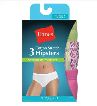 Hanes Women's cotton stretch boyshort panties - 3 pack 