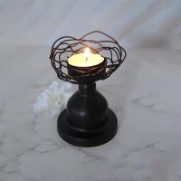 Bird Nest Design Candlestick Decorative Candle Holder Desktop Candleholder Iron Candlestick Decor