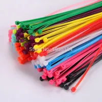 50Pcs/package 3*100mm Colorful Factory Standard Self-locking Plastic Nylon Cable Tie Cable Management