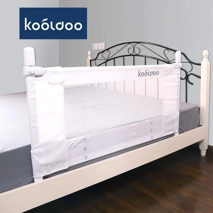 KOOLDOO Toddlers Safety Bed Rail Guard Protection Fall Prevention