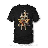 T-Shirt - Mein Name Ist Nobody (Schwarz)-Terence Hill - Bud Spencer MenS High Quality Custom Printed Tops Hipster Tees เสื้อยืดคุณภาพสูง