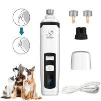 【cw】 Dropship Electric Dog Clippers Rechargeable USB Charging Quiet Paws Grooming for Grinder Trimmer