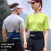 Large Capacity No Shaking Double-Sided Availability Outdoor Sports Running Waist Bag Men Women Cycling Fitness Yoga Phones Bag Running Belt