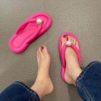 Rimocy 2023 Fashion Flip Flops for Clip Toe Soft Sole Beach Slippers Woman Indoor Anti-Slip Slides