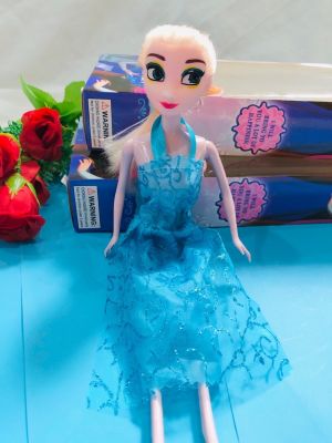 ตุ๊กตาโฟร์เซ่น ตุ๊กตาเจ้าหญิงเอลซ่า-แอนนา ขนาดสูงประมาณ 30 เซนติเมตร (1ตัว)