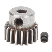 18T RC Gear ติดตั้งง่าย Wearproof Powder Metallurgy Low Noise Pinion Motor Gear Rolling Rustproof for RC Cars-Naeki