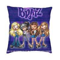 Bratz Lick The Couture นอร์ดิกหมอนอิงฝาครอบตกแต่งห้องนอนการ์ตูนภาพเคลื่อนไหวรถปลอกหมอนตกแต่งปลอกเบาะรองนั่ง