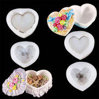 Molds Box Jewelry Storage Plaster Making DIY Drip Resin Candle Holder Liquid Love Rose