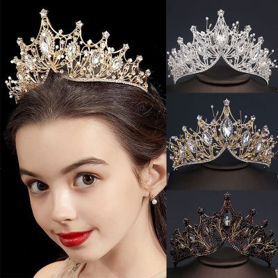 Rhinestone Prom Jewelry Bridal Crystal Headband Hair Tiara Crown