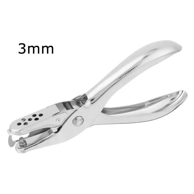 School Office Metal Single Hole Puncher Hand Paper Punch Single Hole  Scrapbooking Punches Materials