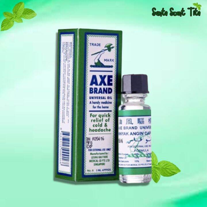 Axe Brand Universal Oil 3ml/5ml Lazada PH