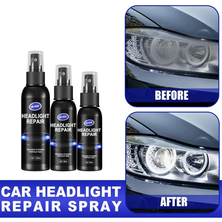 dt-hot-car-headlight-repair-spray-cover-scratches-polishing-cleaner-with-sponge-headlights-refurbished-maintenance-agent