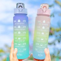 ✶♂ 2022 New Sports 1 Litre Water Bottle Outdoor Travel Portable Clear 1l Water Bottle Plastic My Drink Bottle BPA Free