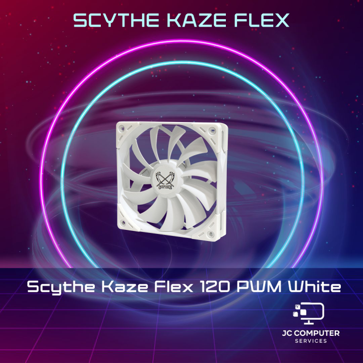 Scythe Kaze Flex 120 PWM White Edition CPU Fan Lazada Singapore