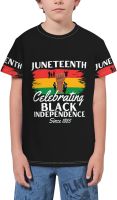 June 19th 1865 Freedom Independence Day T- Shirt Short Novelty for Boys and Girl