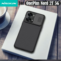 NILLKIN เคสสำหรับ OnePlus Nord 2T 5G,เคส CamShield ฝาครอบสไลด์เลนส์กล้องถ่ายรูปการปกป้องความเป็นส่วนตัวฝาหลังสำหรับ1+ One Plus Nord 2T snjspk