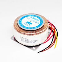 หม้อแปลง Toroidal 400W เอาต์พุตคู่ AC 24V 26V 28V 30V 32V 0-6V-23V เดี่ยวสำหรับเครื่องขยายเสียง