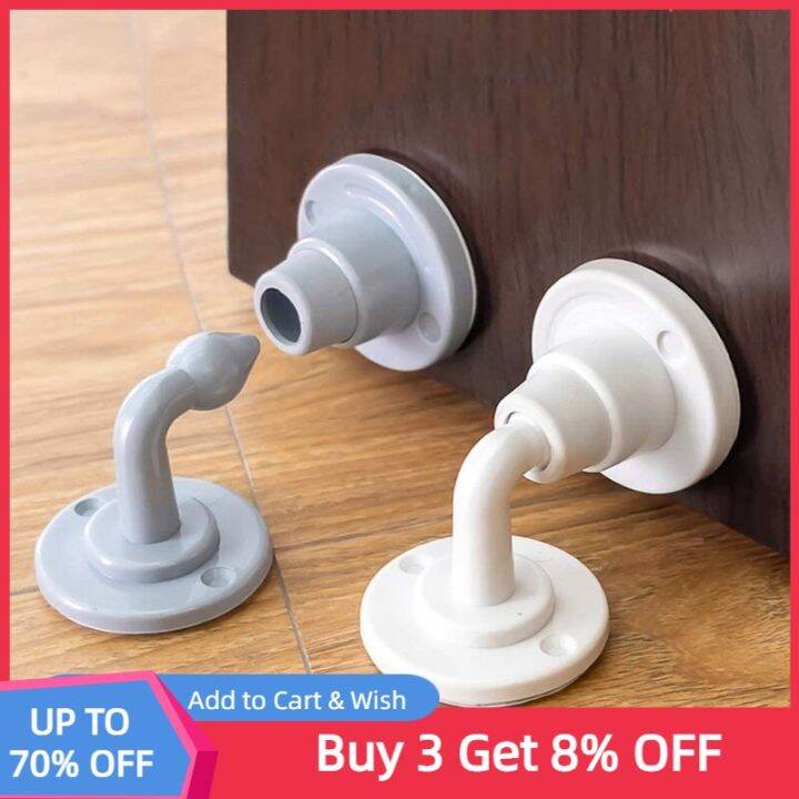 non-punch-silicone-door-stopper-floor-silent-shockproof-protection-self-adhesive-stop-door-holder-wall-protectors-bumper-decorative-door-stops