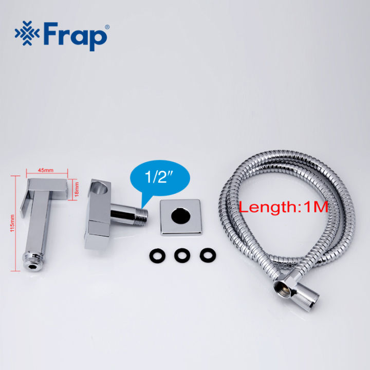 frap-1-set-solid-brass-single-cold-water-corner-valve-bidet-faucets-function-square-hand-shower-head-tap-crane-90-degree-switch