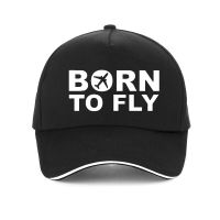 Born To Fly Captain Flight Pilot hat Adjustable Unisex baseball Cap Aviation Aviator Airplane Outdoor cool visor Dad Hats