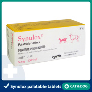 Pfizer Synulox Viên Uống Ngon Miệng Thuốc Chống Viêm Cho Thú Cưng Thuốc