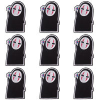 Pulaqi 10PCS Faceless man Patch Wholesale Patches Iron On Patches For Clothing Cartoon Stripe Wholesale Dropship Custom Patch