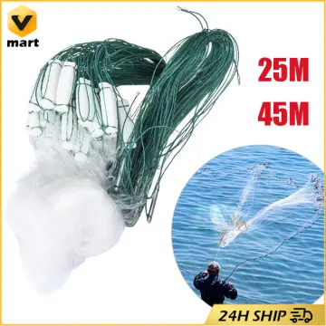 Fishing Net Fish Mesh Trap Monofilament Gill Net Netting Outdoor