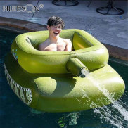Huieson bể bơm hơi nước PVC dành cho người lớn bể bơm hơi phao bơi hình