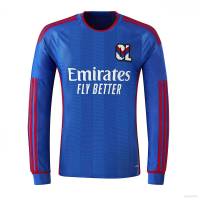 2023-2024 Lyonnais Away Jersey Football Long Sleeve Tshirts Sports Tops Plus Size