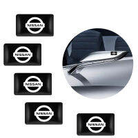 NEW 10 pcs Car steering wheel 3D small badge sticker for Nissan Tiida Teana Skyline Juke X-trail Almera Qashqai ting