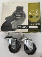 ล้อเหล็ก Rhino 2.1/2” ราคาต่อ 4 ล้อ