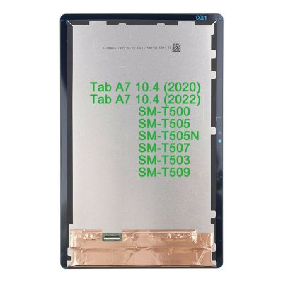 10.4 Original For Samsung Galaxy Tab A7 10.4 (2020) SM-T500 T505 T500 LCD Display Touch Screen Digitizer lcd Panel Assembly